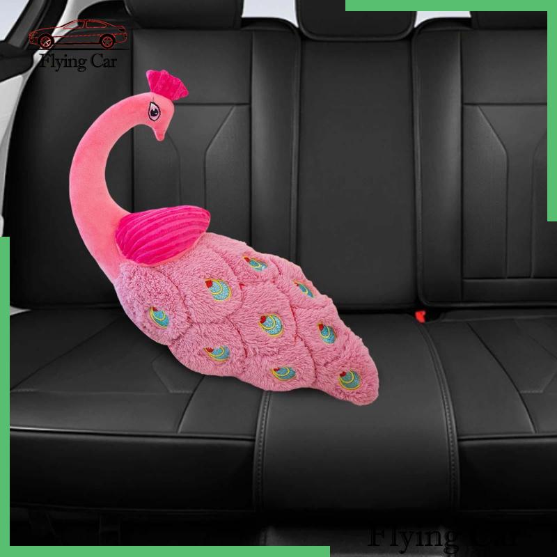 [Lzdjfmy2] Gối Ôm Sàn Nhà Hình Chim Công Nhồi Bông Chắc Chắn Trang Trí Nhà Cửa