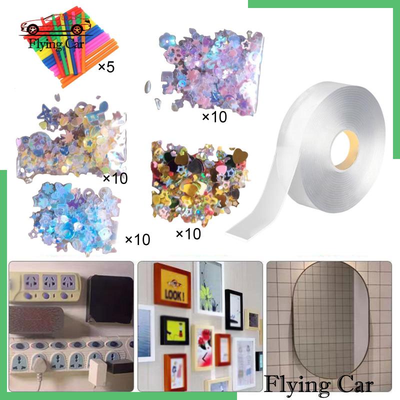 [Lzdjfmy2] Băng Dính Hai Mặt Để Làm Bóng Thổi Bong Bóng