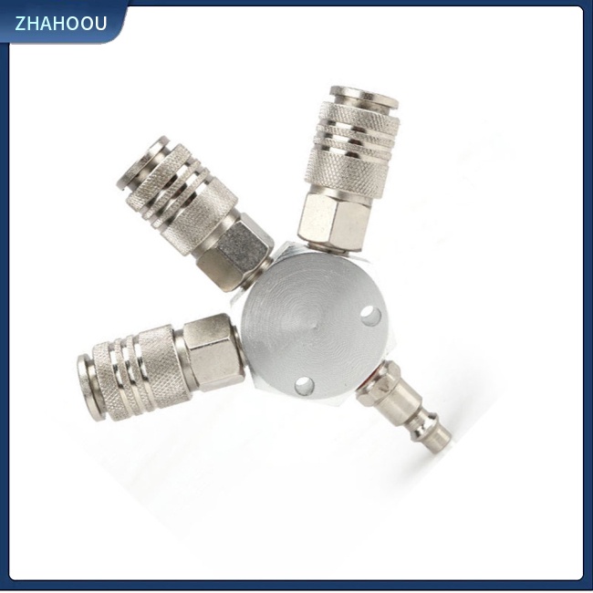 ☃Nhà Cửa☃ Phích Cắm Kết Nối Nhanh Khí Nén Nhiều Ngăn Đa Năng Dùng Sửa Chữa Đồ Gỗ