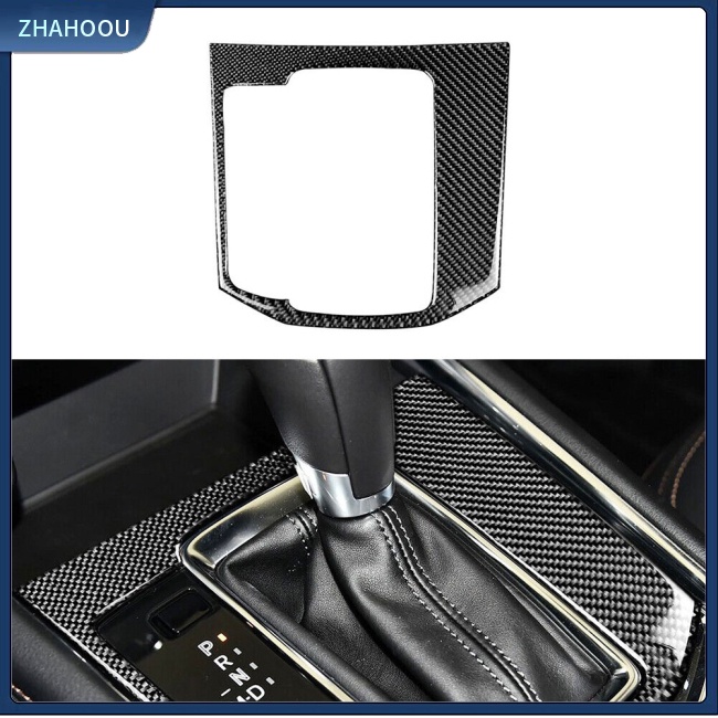 ☃Nhà Cửa☃ Miếng Dán Bảng Điều Khiển Cần Gạt Số Họa Tiết Sợi Carbon Trang Trí Nội Thất Xe Hơi Mazda Cx-5