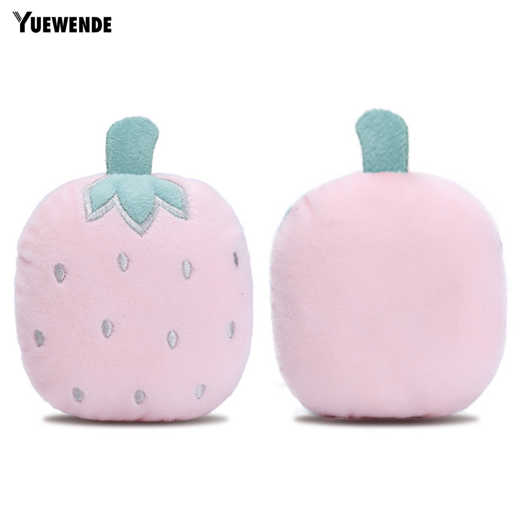 Búp Bê Nhồi Bông Hình Trái Cây Phát Ra Âm Thanh Vui Nhộn Cho Thú Cưng