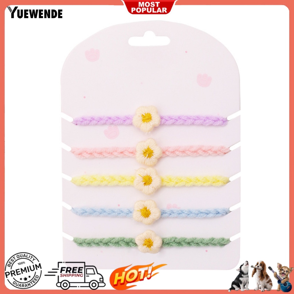 Set 5 Vòng Cổ Chống Mài Mòn Cho Thú Cưng