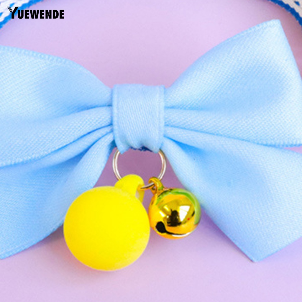 Vòng Cổ HìNh Nơ Dễ Thương Cho Thú Cưng