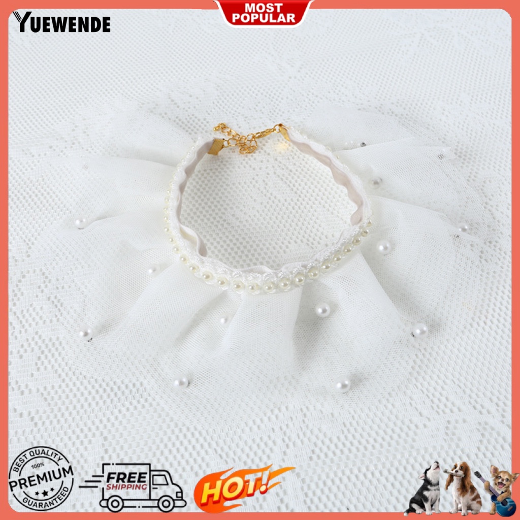 Ye.b Vòng Cổ Ren Mạnh Mẽ Cho Mọi Mùa Cho Mèo Xinh Đẹp Phụ Kiện Làm Việc Tốt