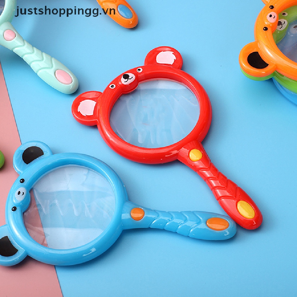 1 Kính Lúp Đồ Chơi Hình Động Vật Hoạt Hình Cho Bé