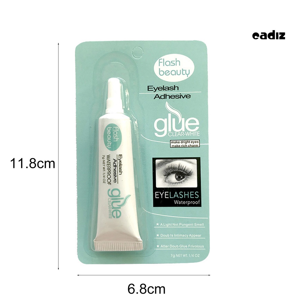 Keo Dán Lông Mi Giả Màu Trắng Đen Đa Năng 7g An Toàn Tiện Dụng