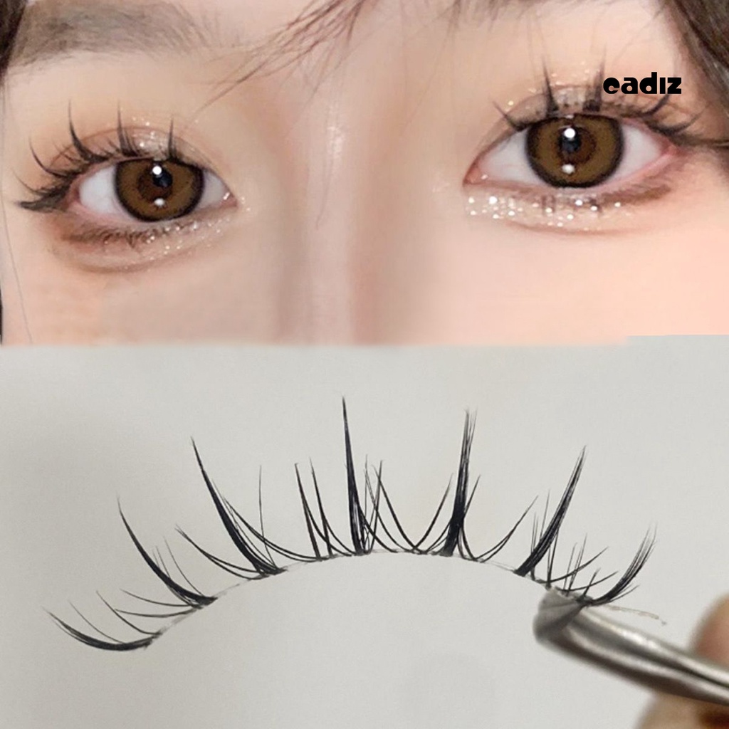 1 Hộp Lông Mi Giả Hiệu Ứng 3D Uốn Cong Tự Nhiên Không Dễ Phai Màu