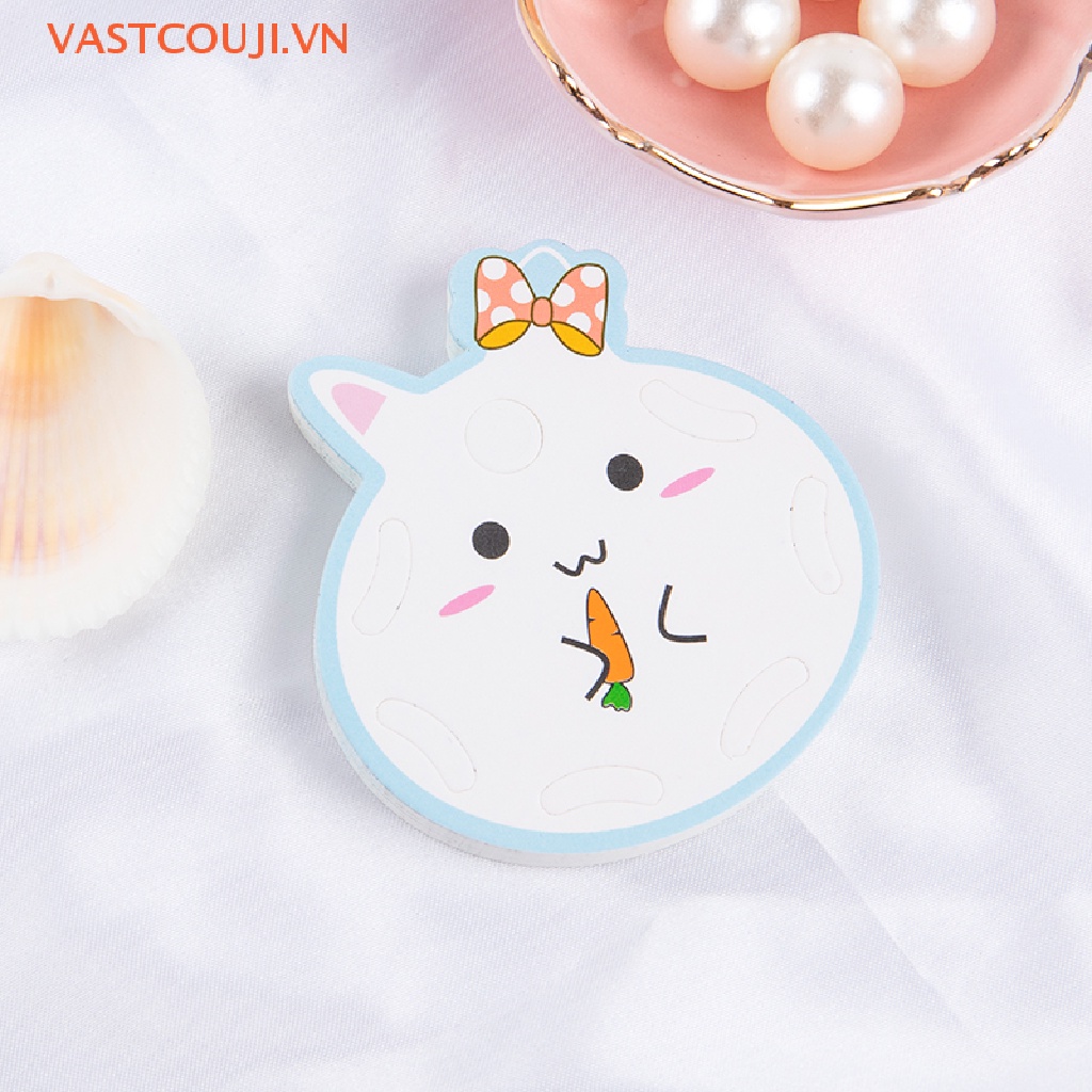 Set 50 Kẹp Tóc Mini Hình Thỏ / Cá Mập Bằng Giấy Dễ Thương