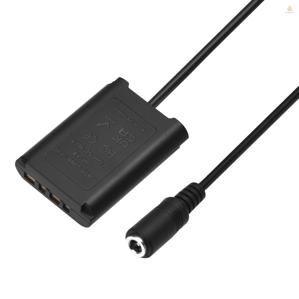 Đầu Nối Nguồn Pin Andoer DK-X1 AC NP-BX1 DC Thay Thế Cho Máy Ảnh DSC-RX1 / RX1R / RX100 Iiii IV VI VI VII / M7 M6 M5 / WX500 WX350