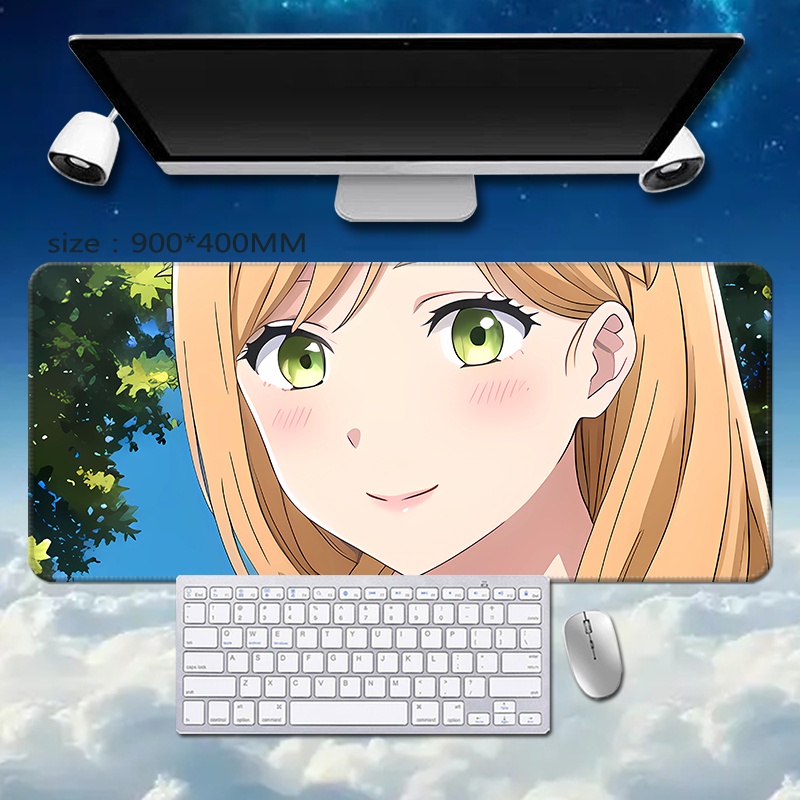 Yamada-kun to Lv999 no Koi wo Suru mouse pad oversized keyboard pad table pad Aki Dougi under the Xi anime