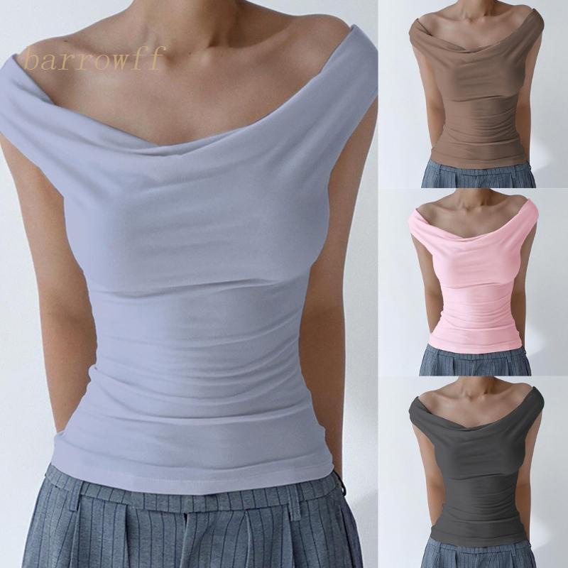 Áo Thun Nữ Cộc Tay Hở Lưng Màu Sắc Thời Trang