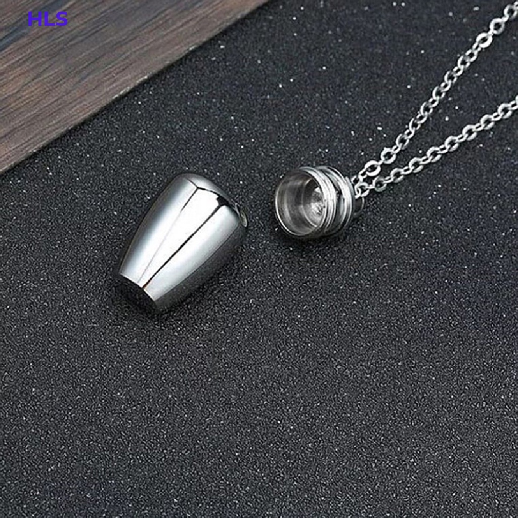 Vòng cổ Bằng Thép Không Gỉ Mặt Tro Giữ Kỉ Niệm Urn