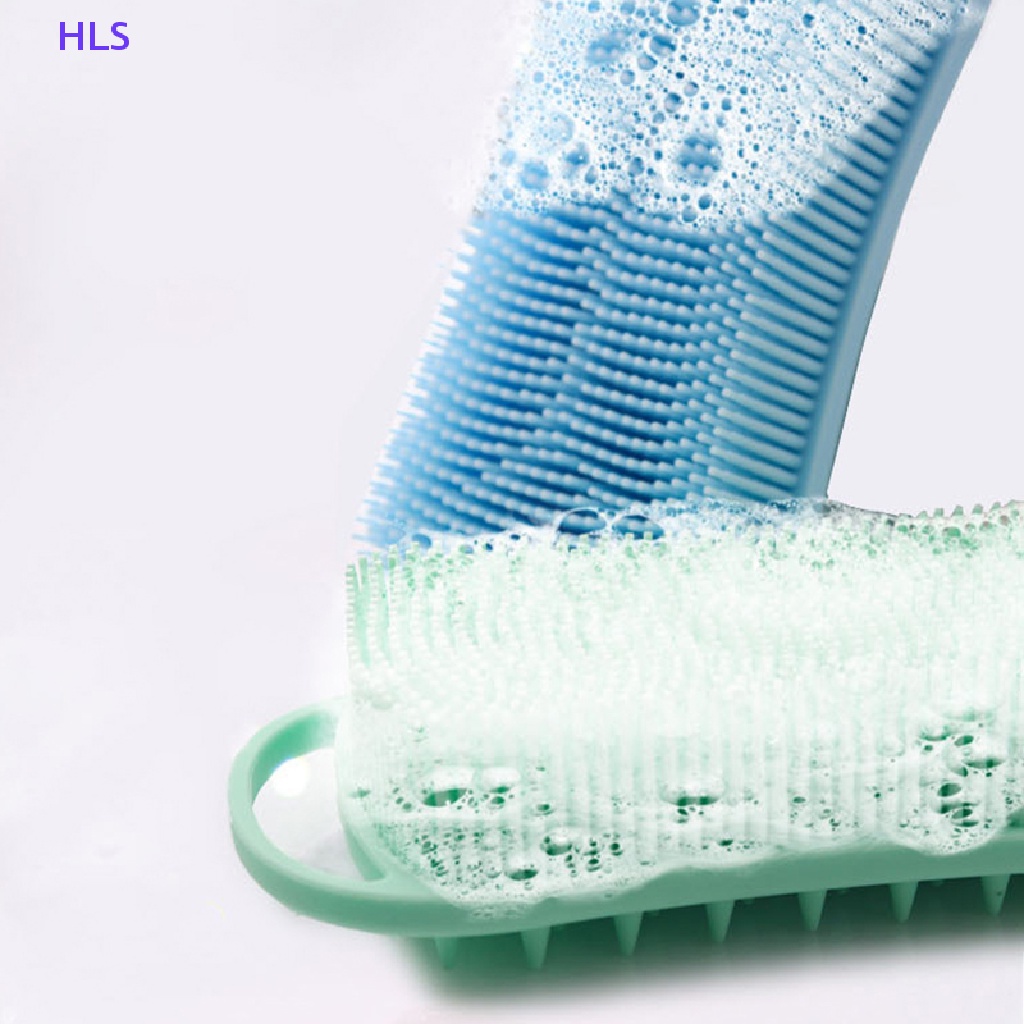 Bàn Chải Silicone Mát Xa Da Đầu 2 Trong 1 Tiện Dụng