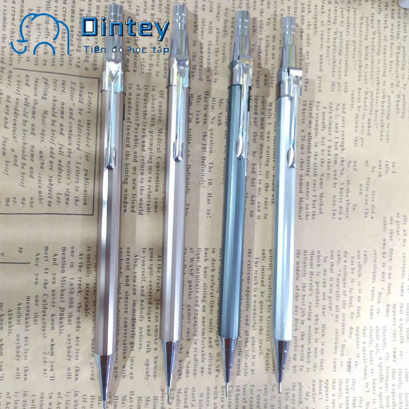 ✍mujicici✍Bút Chì Cơ 0.5mm 0.7mm Đơn Giản Bằng Kim Loại Mềm Mịn Không Dễ Vỡ