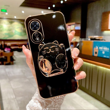 Ốp lưng Oppo Reno8 T 5g Reno 8T Ốp Điện Thoại Hình Mèo May Mắn 3d Cho Oppo Reno8 T 5g Reno 8T Gongxi Facai