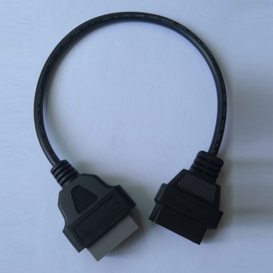 For NISSAN 14 PIN OBD to OBD2 16 PIN CAR CODE READER DIAGNOSTIC ADAPTER CABLE