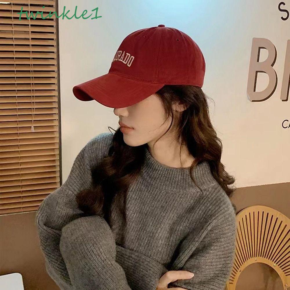 Mũ Lưỡi Trai Họa Tiết Chữ Tiếng Anh Phong Cách Vintage Thời Trang