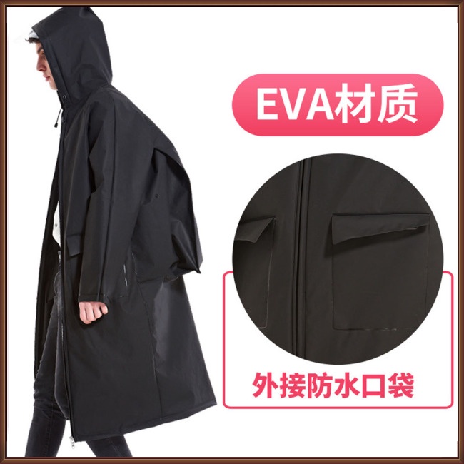 Áo Mưa Cỡ Lớn Chống Thấm Nước Kèm Túi Đựng Tiện Dụng Cho Nam Và Nữ