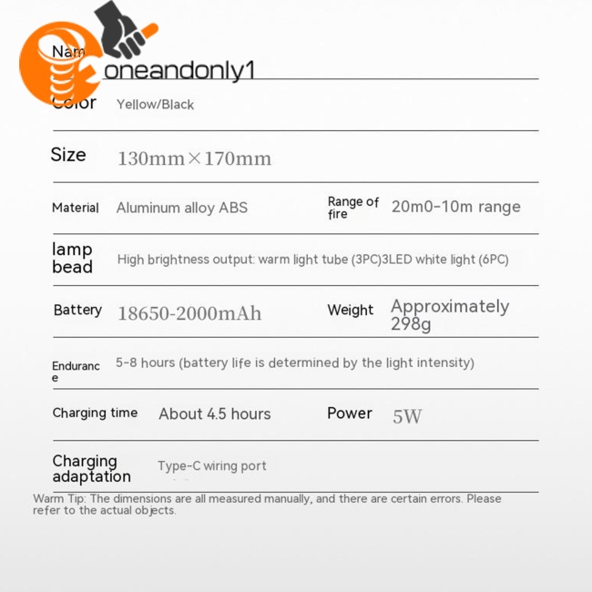 Đèn Led Cắm Trại 3 Mức Độ Siêu Sáng Có Tay Cầm Có Thể Sạc Lại Tiện Dụng