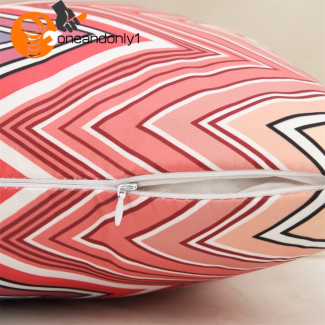 Bộ 2 Vỏ Gối Họa Tiết Kẻ Sọc Nhiều Màu Phong Cách Bohemian Độc Đáo Trang Trí Nhà Cửa