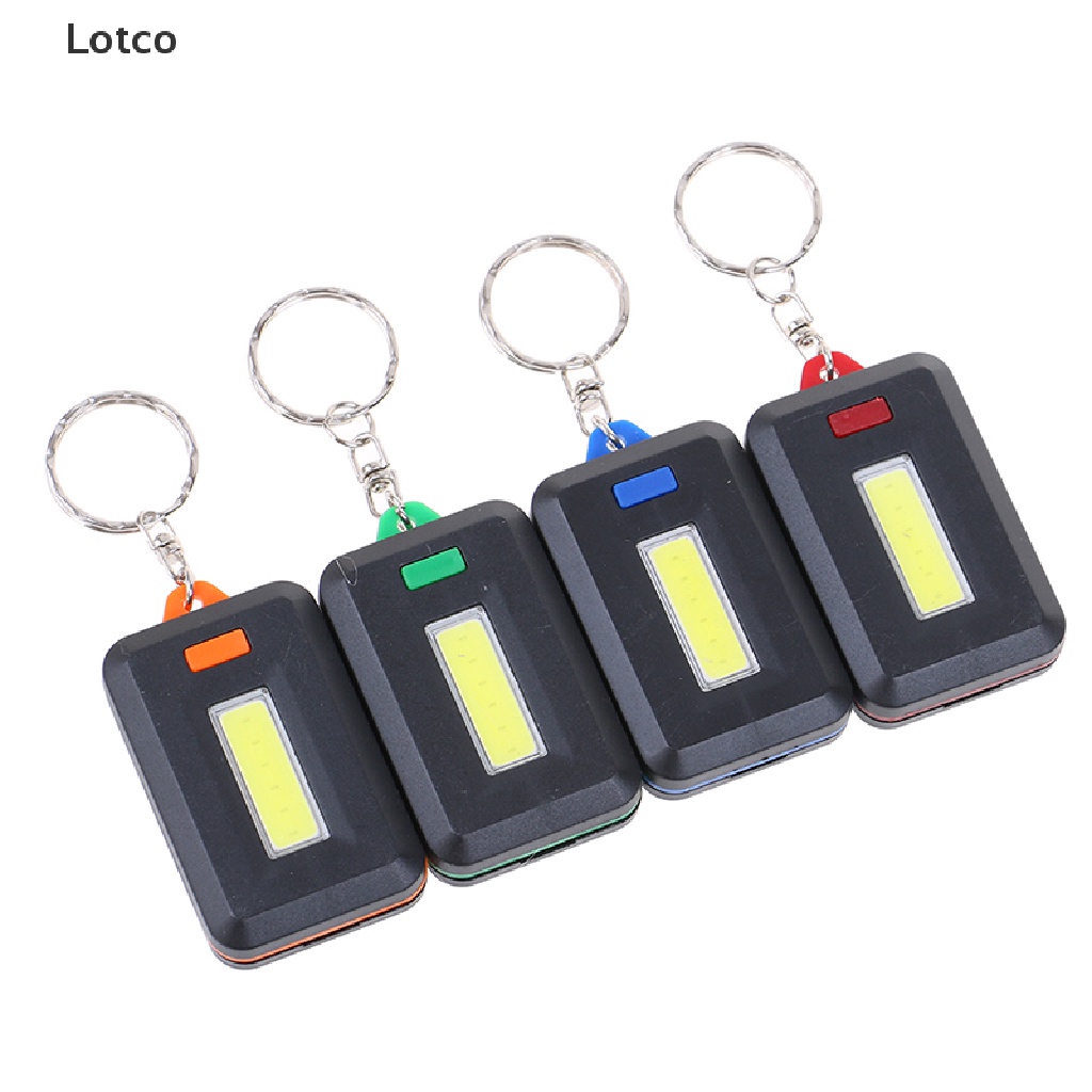 Lotco COB đèn pin keychain mini LED Đèn pin xách tay ngoài trời khẩn cấp ánh sáng VN