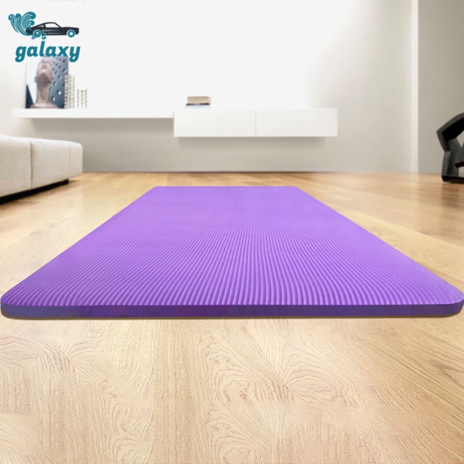 Galaxy Thảm Tập Yoga Dày 10mm Chống Trượt Kèm Dây Đeo