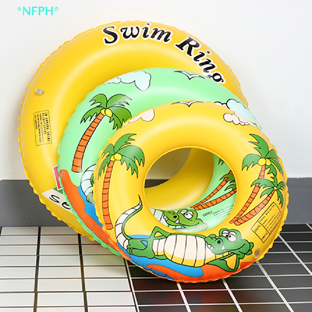 1 Phao Bơi Bơm Hơi Hình Tròn Vui Nhộn Mới