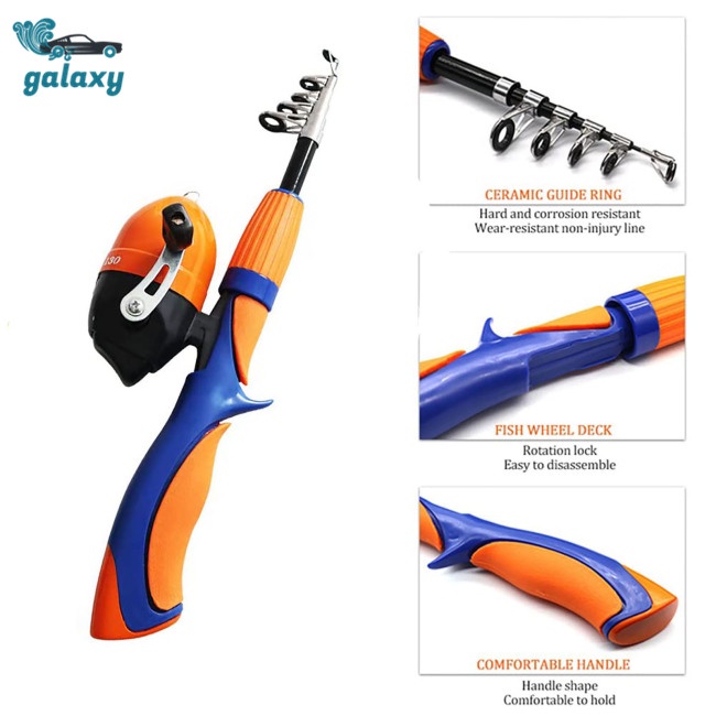 Galaxy Bộ Cần Câu Có Hộp Đựng Tiện Lợi Cho Người Mới Bắt Đầu