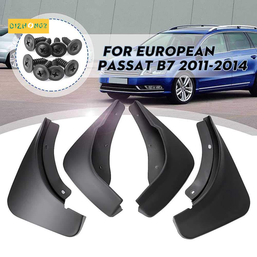 FENDER Set 4 Tấm Chắn Bùn Cao Cấp Cho Xe Ô Tô-VW Passat B7 2011-201