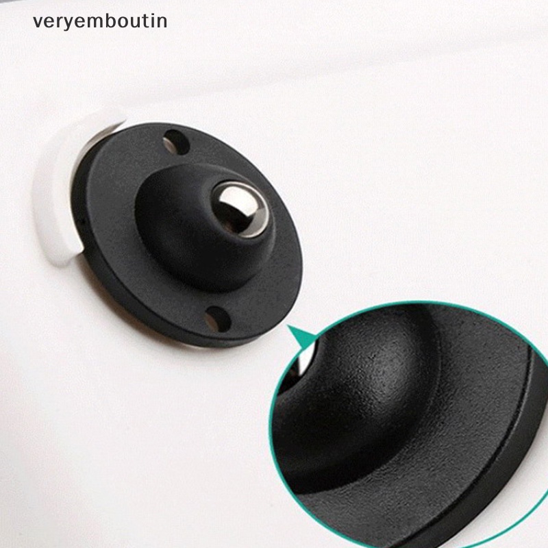 Bánh Xe Ròng Rọc Xoay 360 Độ Mini Bằng Thép Không Gỉ Thông Dụng Cho Thùng Rác Nội Thất