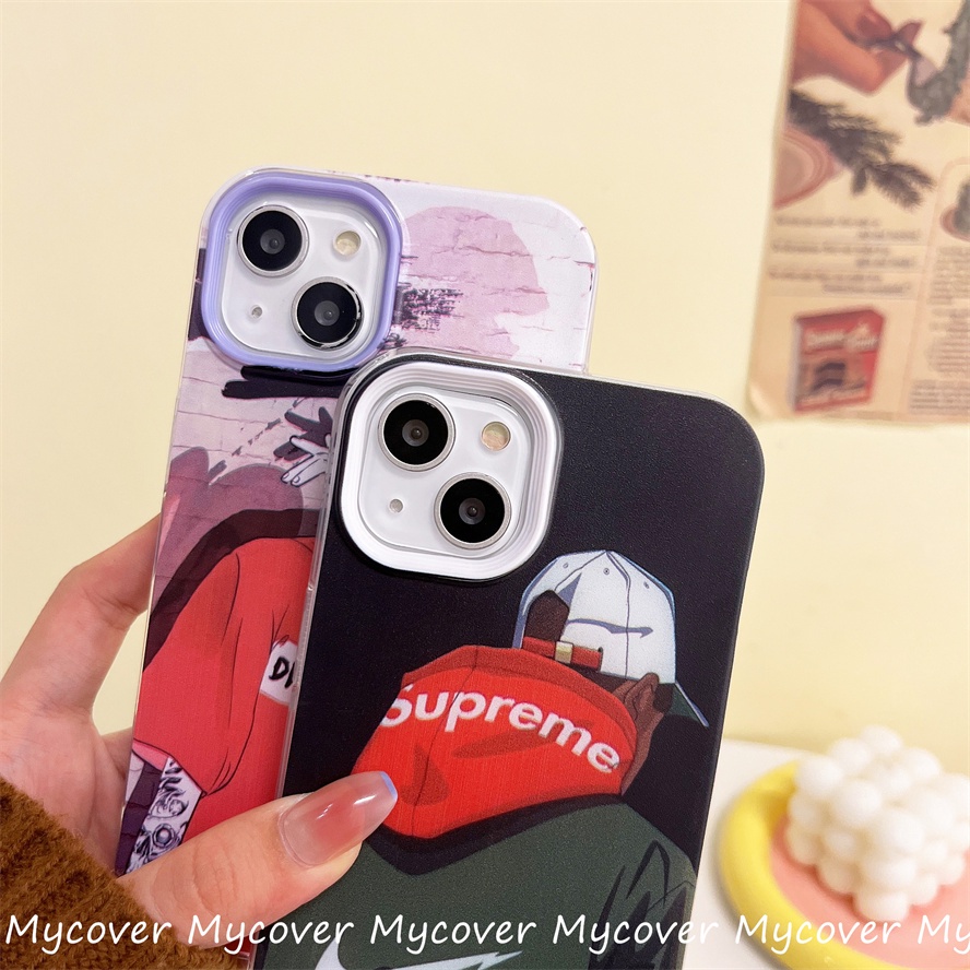 Ốp Điện Thoại Silicon Mềm Họa Tiết Thời Trang Cho iPhone 14 13 12 11 Pro Max X XR Xs Max 6 7 8 Plus