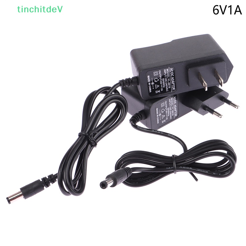 1 Bộ Chuyển Đổi Nguồn Điện 6V1A NEW AC 100V-240V DC 6V 1A 1000mA DC 5.5mm x 2.1mm