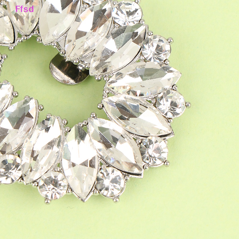 1 Kẹp Đính Đá Trang Trí Giày Cao Gót Cho Cô Dâu