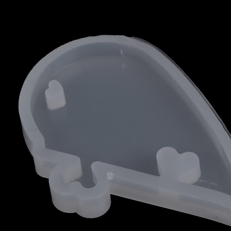 Khuôn Silicone Hình Trái Tim Chữ Ch Làm Trang Sức