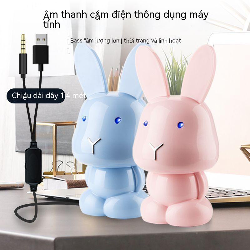 Máy Tính Âm Thanh Máy Tính Để Bàn Loa Âm Lượng Lớn Loa Siêu Trầm Loa Nhỏ Có Dây Mini Thông Dụng Cho Máy Tính Xách Tay