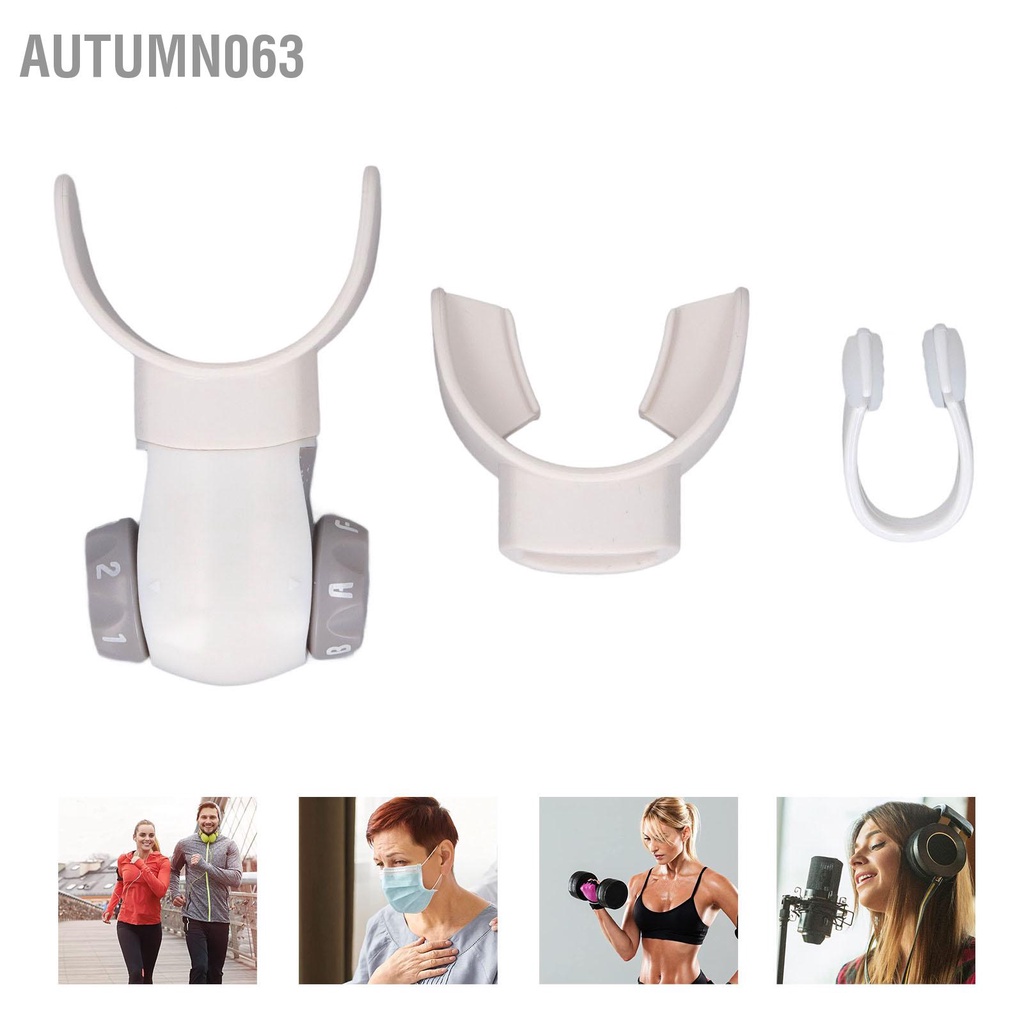 Autumn063 Máy tập phổi Thiết bị hô hấp mở rộng cho bơi lội Yoga