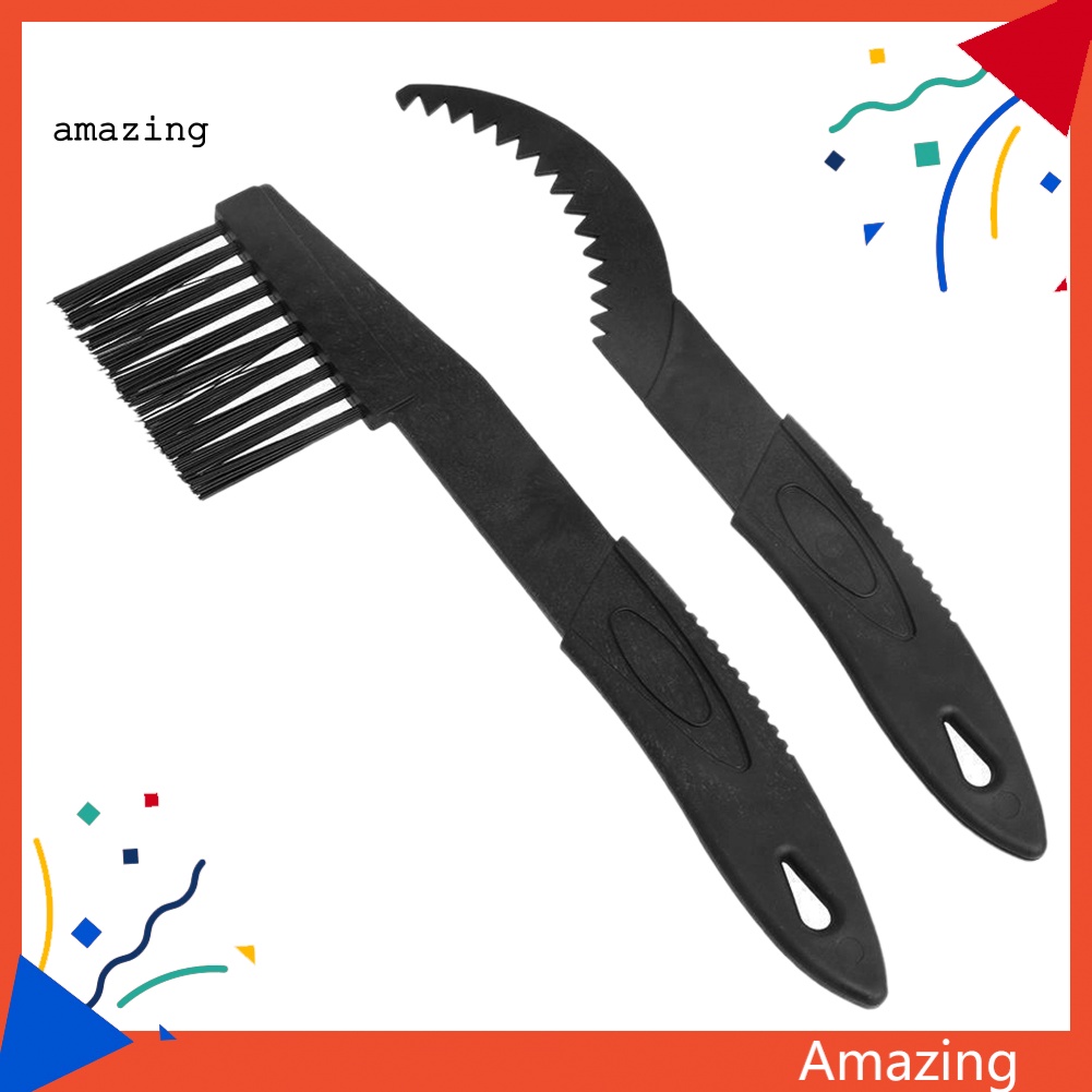 Bàn Chải Nylon Làm Sạch Xích Xe Đạp Leo Núi Nhỏ Gọn Tiện Lợi