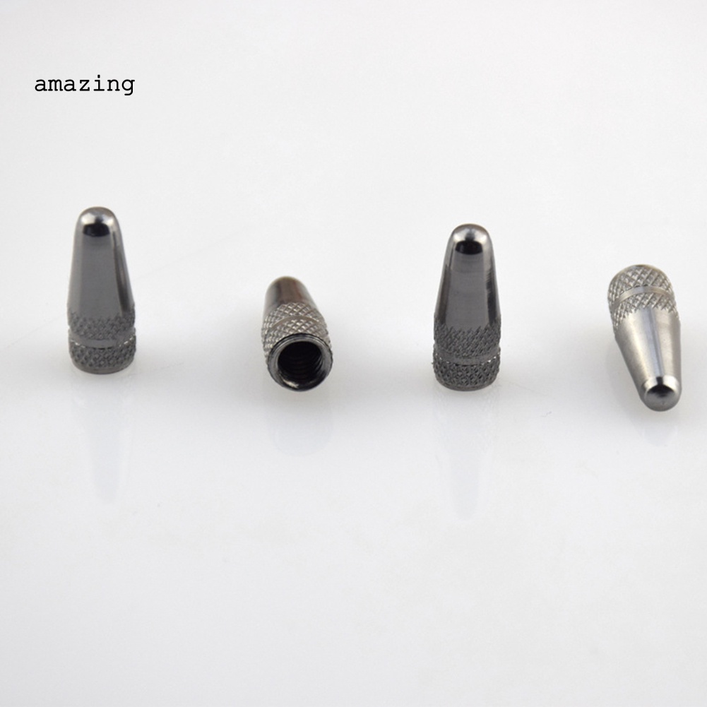 Bộ 5 Nắp Van Xe Đạp Leo Núi Bằng Hợp Kim Nhôm Chống Bụi