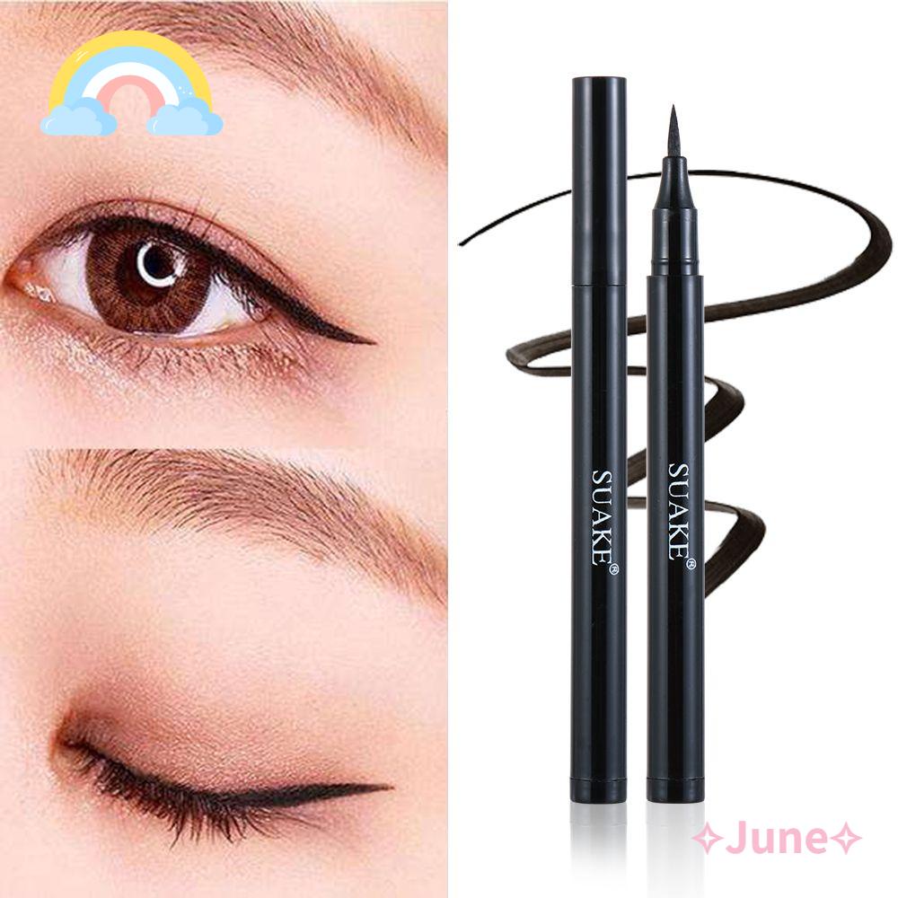 [Hàng mới về] Bút kẻ mắt dạng lỏng màu đen nhanh khô lâu trôi không thấm nước tiện lợi