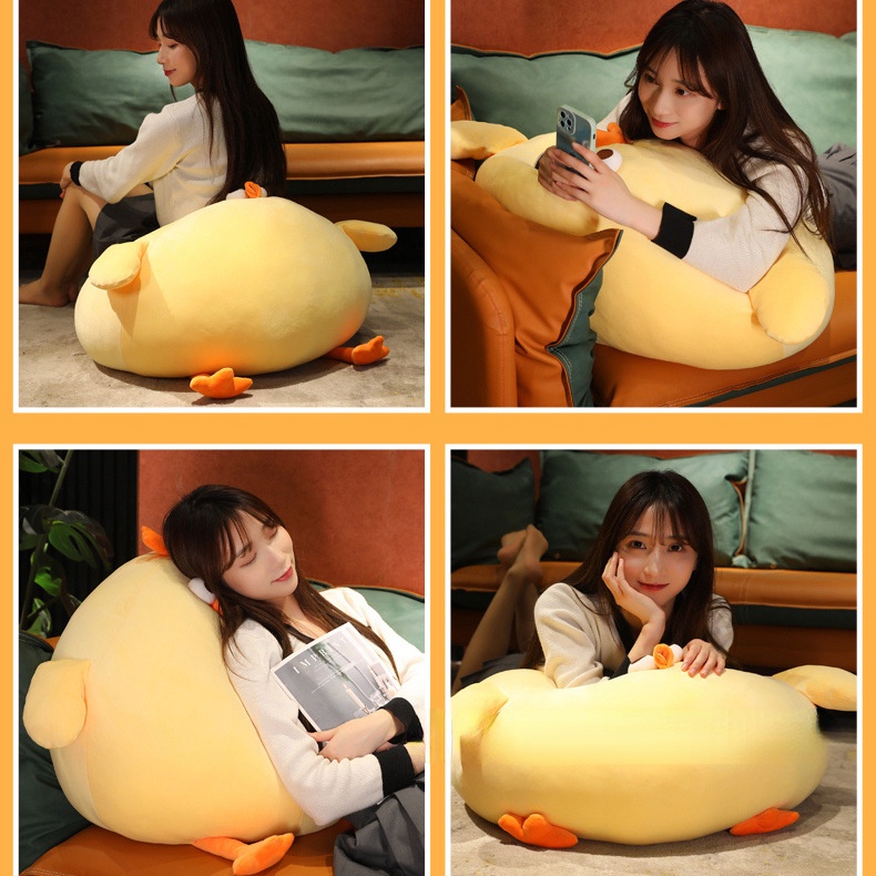 Đồ Chơi Nhồi Bông Hình Chú Gà Vàng Nhỏ Dễ Thương Dùng Làm Quà Tặng Cho Bé