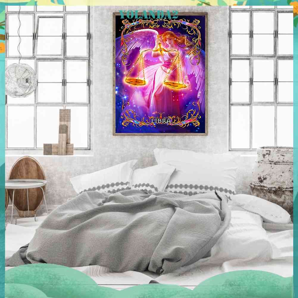 Tranh Đính Đá Kim Cương Toàn Bộ 5D DIY Hình Vẽ Người Đẹp Trang Trí Nhà Cửa