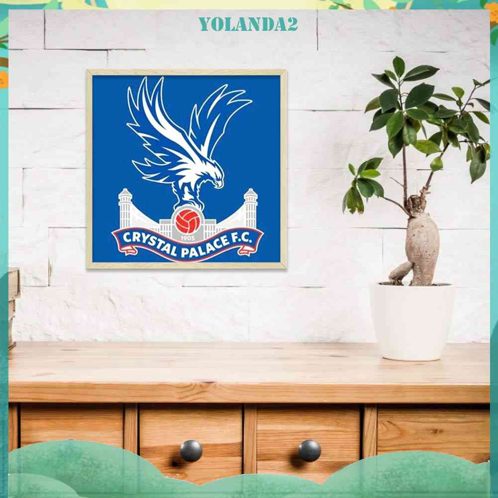 Tranh Đính Đá Kim Cương Toàn Bộ 5D DIY Hình Câu Lạc Bộ Bóng Đá