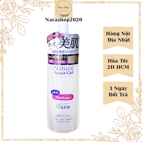Gel Tẩy Da Chết Cure Natural Aqua Gel 250g Nhật Bản