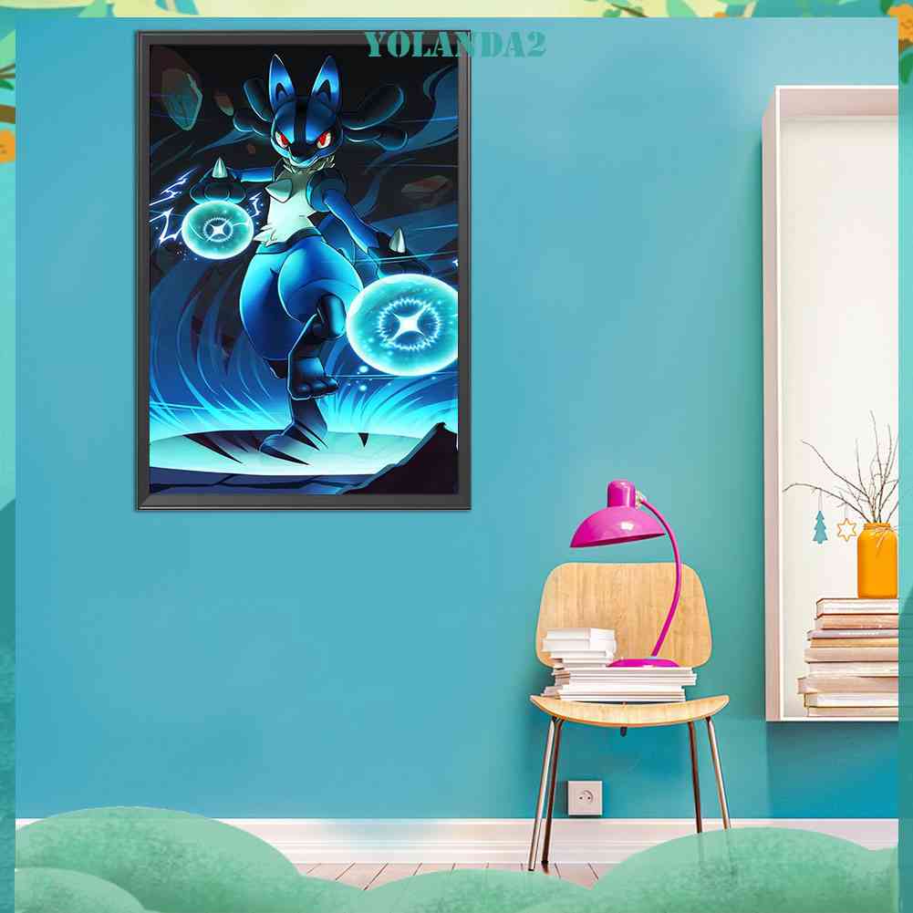 Bộ Tranh Đính Đá 5D Họa Tiết Hoạt Hình Độc Đáo DIY Dùng Trang Trí Nhà Cửa