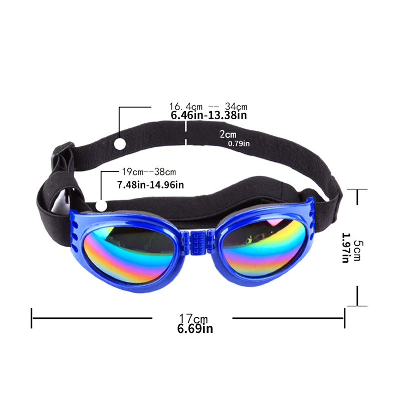 Kính Mát Bảo Vệ Chống Gió Gấp Gọn Được Cho Thú Cưng