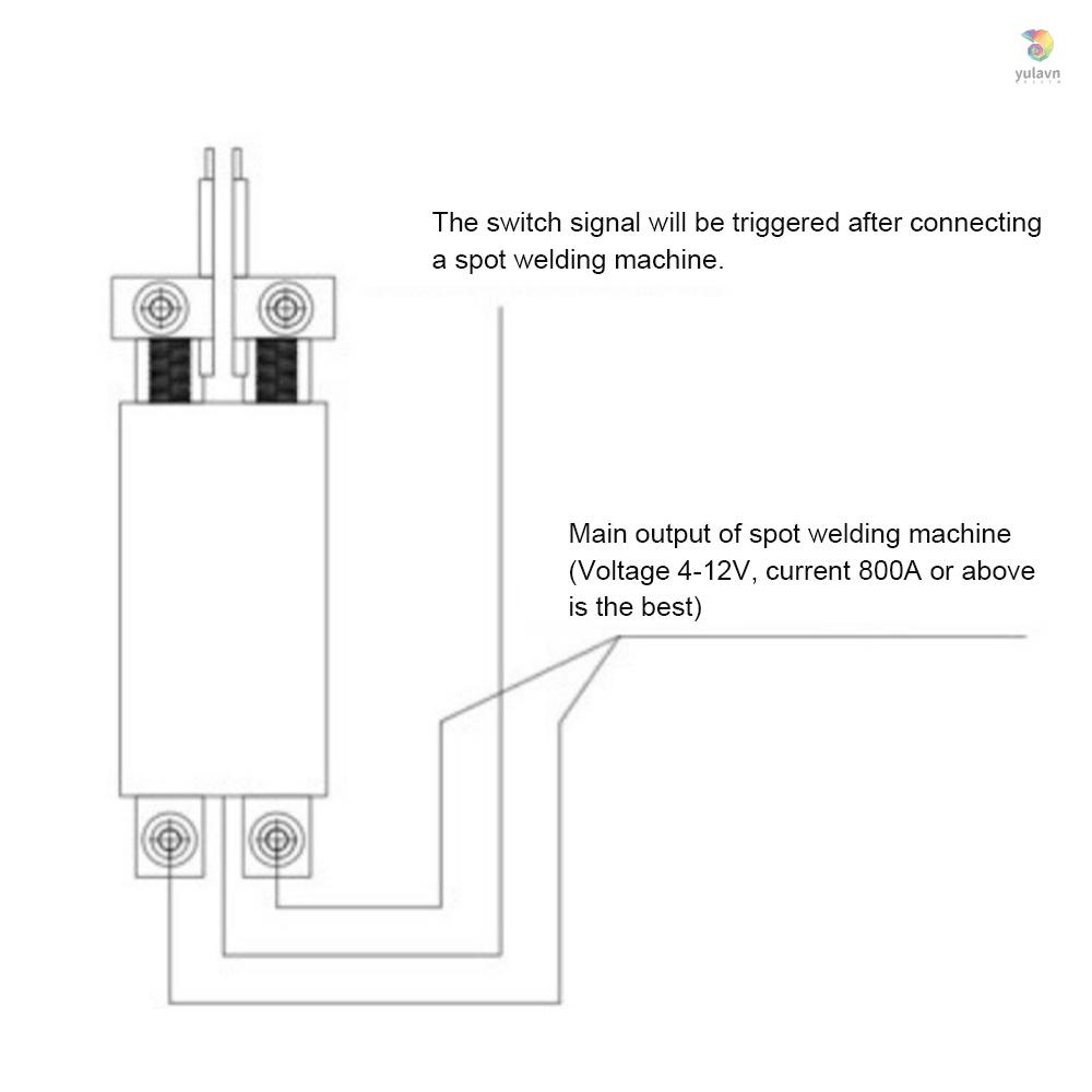 Bút Hàn Cầm Tay 18650 Kích Hoạt Tự Động Màu Đen