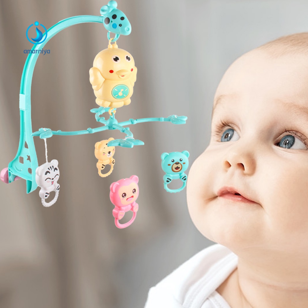 Lục Lạc Cầm Tay Có Chuông Phát Nhạc Cho Bé