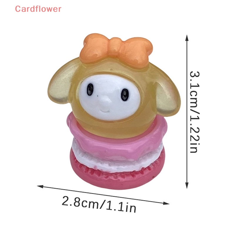 2 Đồ trang trí Sanrio My Melody Phát Sáng Trang Trí Tiểu Cảnh Mới