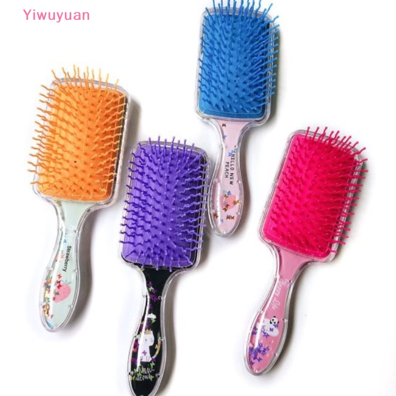 Lược Chải Tóc Mát Xa Da Đầu Chống Tĩnh Điện Bằng Nhựa Cho Bé