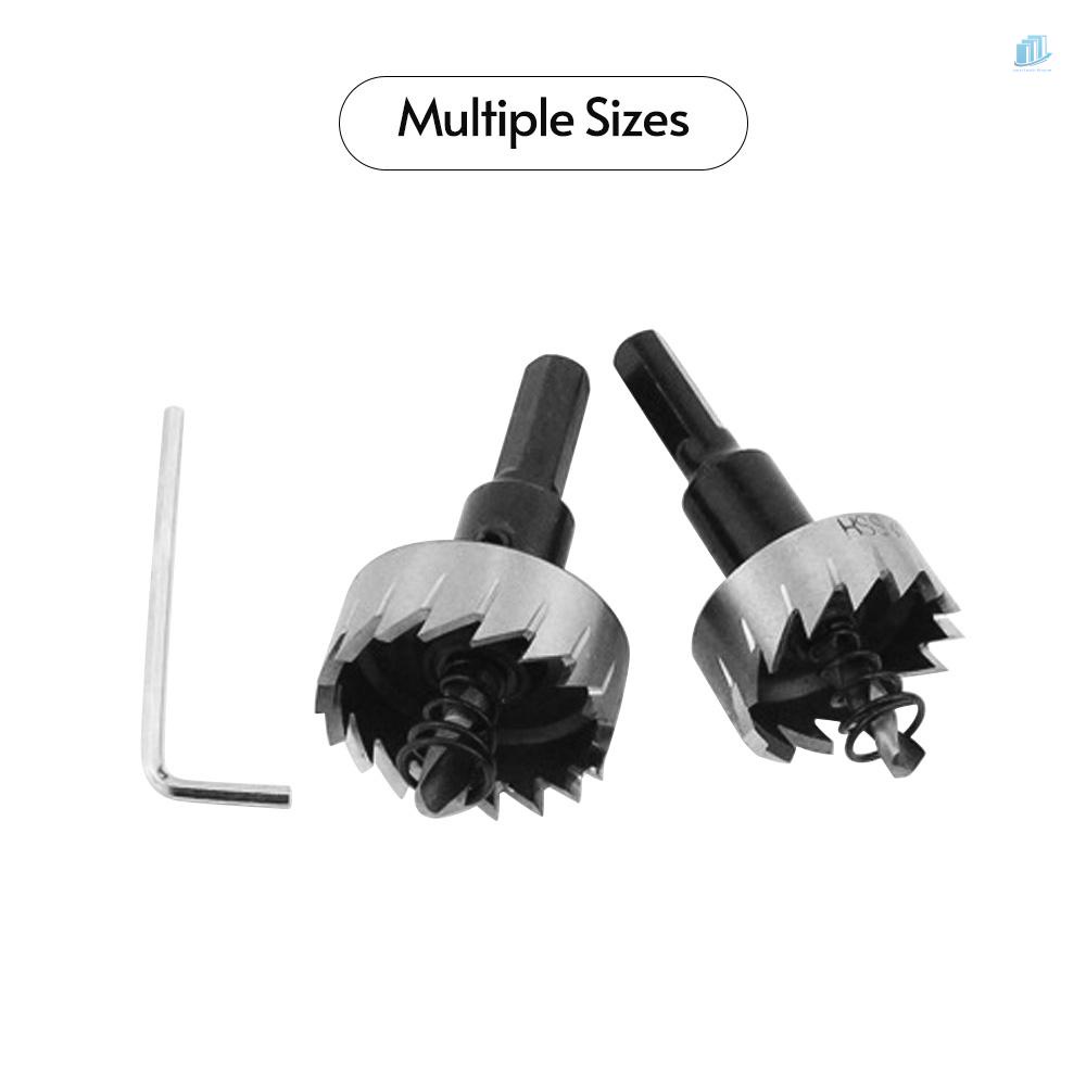 Set 6 Mũi Khoan Lỗ HSS 16 / 18.5 / 20 / 25 / 30 / 35mm Bằng Thép Không Gỉ Tiện Dụng